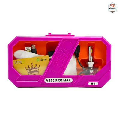 خرید هدلایت V125 Pro Max پایه H1 لنزو Lenzo با گارانتی طلایی در یدک بان