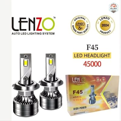 خرید هدلایت F45 لنزو Lenzo با ارائه‌شده با ضمانت‌نامه و کارت گارانتی طلایی در فروشگاه یدک بان