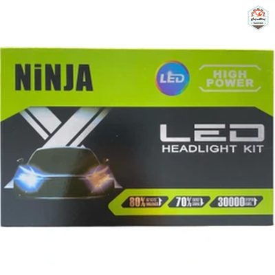 خرید هدلایت NINJA پایه H7 لنزو Lenzo با ارائه‌شده با ضمانت‌نامه و کارت گارانتی طلایی در فروشگاه یدک بان