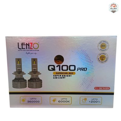 خرید هدلایت Q100 لنزو Lenzo با ارائه‌شده با ضمانت‌نامه و کارت گارانتی طلایی در فروشگاه یدک بان